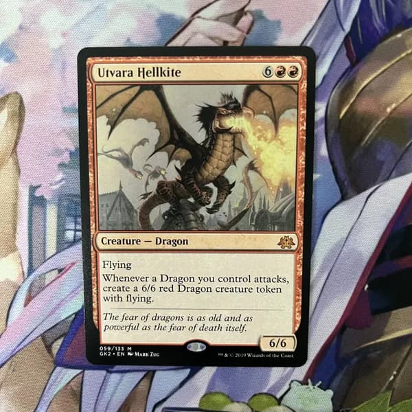 Кастомные прокси-карты высокого качества, MTG PROXY CARDS фойловые карты не, стандартный размер Utvara Hellkite 59