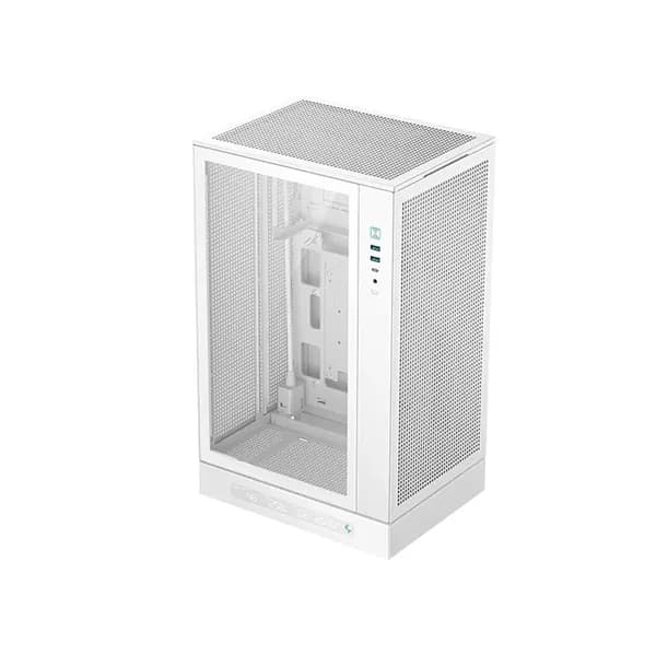 Компьютерный корпус Deepcool CH270 DIGITAL WH, Micro-ATX / Mini-ITX, USB Type-C, без блока питания