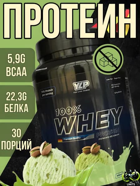 100% Whey Протеин 900G