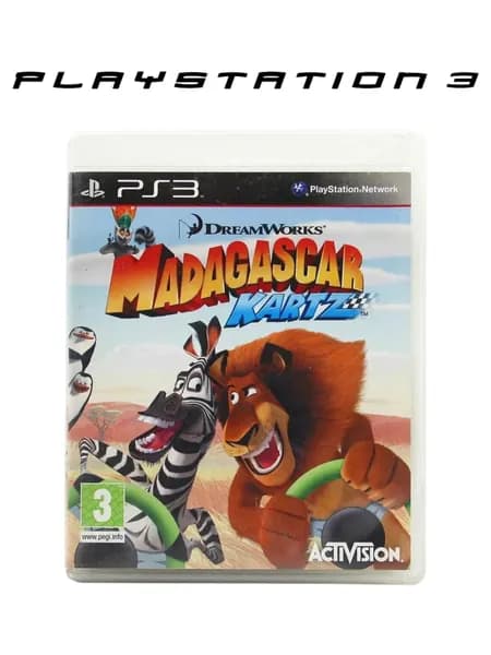 Игра Madagascar Kartz (PlayStation 3, Оригинальный)