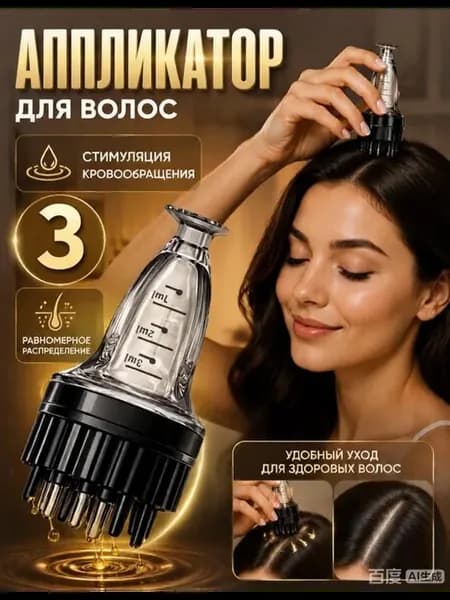 Аппликатор для волос и кожи головы