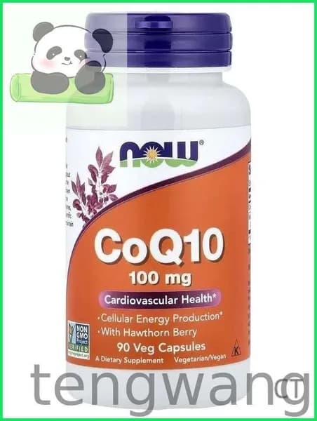 биологически активная добавка к пище "NOW Кофермент Q10, 100 мг" ("NOW Co Q10, 100 mg") (капсулы массой 640 мг10%)90 растительных