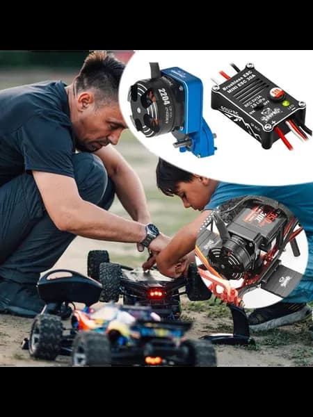 2204 2400KV бесщеточный мотор с трансмиссией и 30A ESC для S