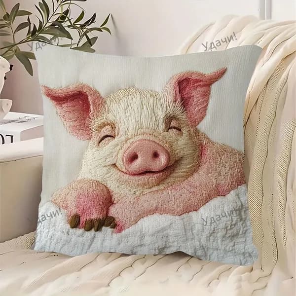 Наволочка декоративная 45x45 см,