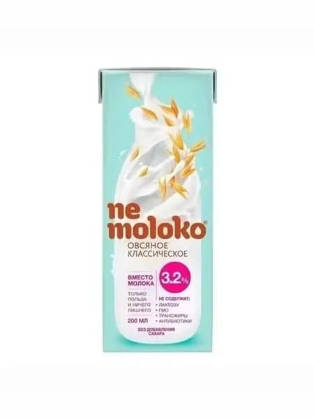Напиток овсяный Nemoloko Классический 200 мл