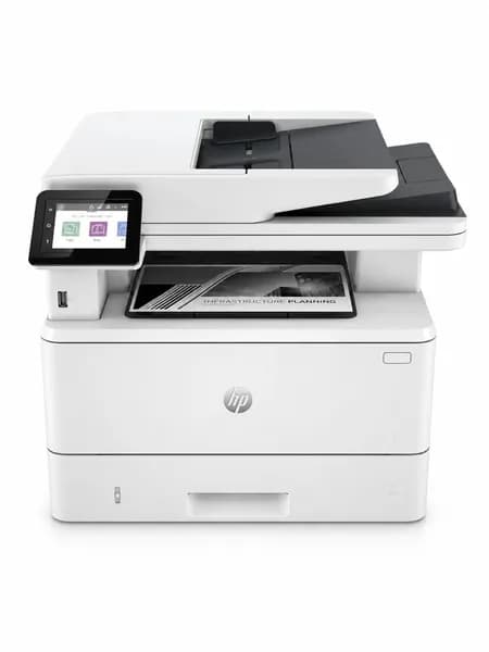 HP МФУ Лазерное МФУ HP LaserJet Pro MFP 4103dw, монохромный лазерный принтер, сканер, копир, Wi-Fi, двусторонняя печать, 2Z627A, белый
