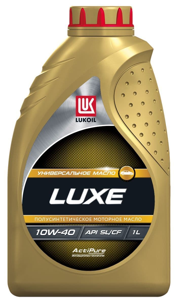 ЛУКОЙЛ (LUKOIL) ЛЮКС 10W-40 Масло моторное, Полусинтетическое, 1 л