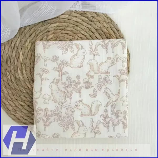 Плед жаккардовый XS001 , Хлопок, 80 см х 80 см