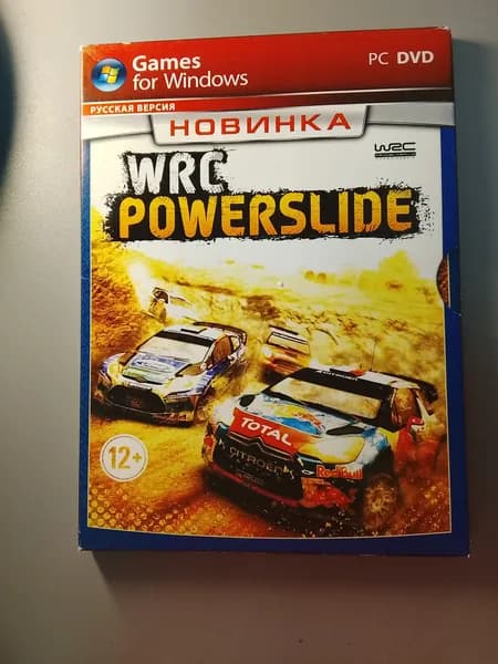 Диск с винтажной игрой для слабого ПК WRS Powerslide
