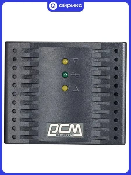 Стабилизатор напряжения Powercom Tap-Change TCA-2000 Black, 1000W, черный