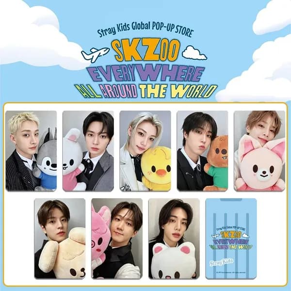 Карточки Stray Kids k-pop карточки коллекционные Straykids Коллекционная карточка 54 * 86 мм 8 шт