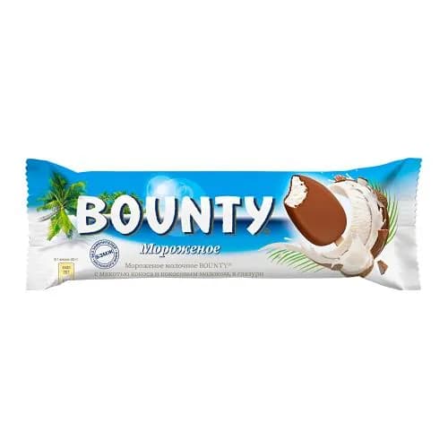 Мороженое Bounty Эскимо кокос молочное с мякотью кокоса 60г