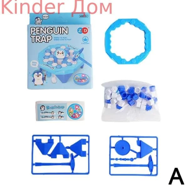 Чья льдина крепче? / Настольная игра Лас Играс KIDS / Спаси пингвина! Для всей семьи