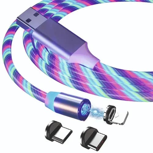 Кабель для мобильных устройств Apple Lightning/Micro-USB 2.0 Type-A, 1 м, серебристый