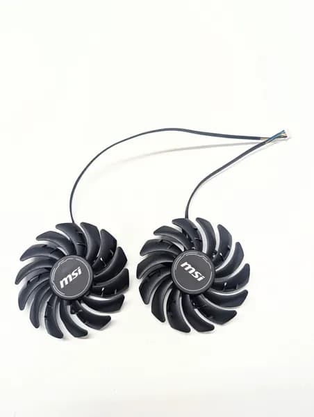 Вентиляторы для видеокарт MSI RTX 3060 3060Ti 3070 3070Ti 3080 3080Ti 3090 VENTUS 3X