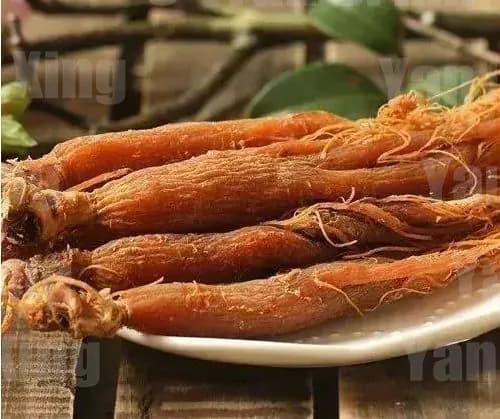 150 г корейского красного женьшеня 6 лет полный корень женьшеняshuxia