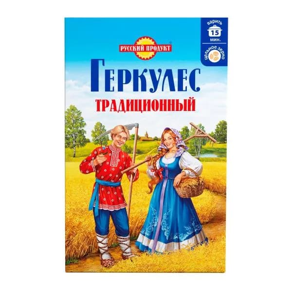 Хлопья овсяные Русский продукт Геркулес традиционный 500г