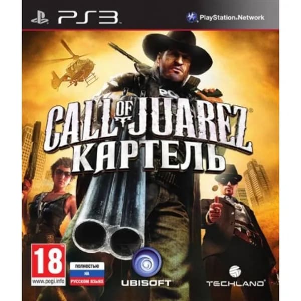 Игра Call of Juarez: Картель (PlayStation 3, Русская версия)