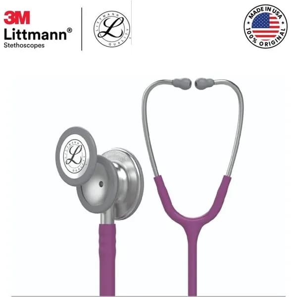 Стетоскоп 3M Littmann Classic III 5831, 27 дюймов, сливовой шланг