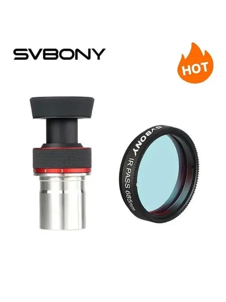 Окуляр Zoom 1.25" 3-8мм и IR PASS фильтр SV183 для телескопа G68