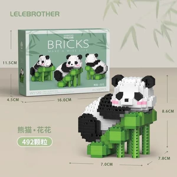 Конструктор, совместимый с Lego, из микрозернистых кубиков, мультяшные персонажи (популярные игрушки), развивающая игрушка для детей, сборная фигурка, подарок на День защиты детей (1 июня)