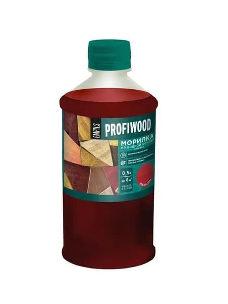 Морилка на водной основе PROFIWOOD махагон 0.5 л