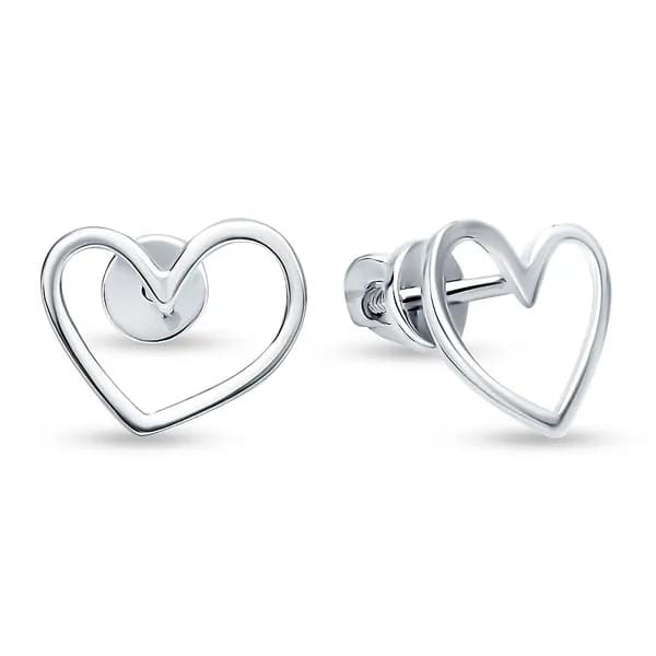 Серьги женские серебро 925 пробы 585GOLD