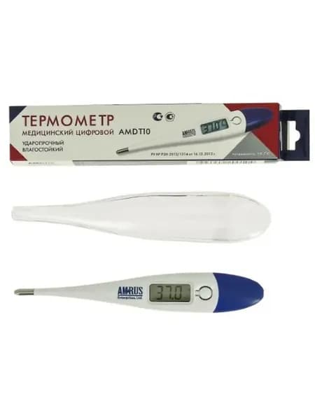 термометр мед цифровой amdt-10 (ударостойк корпус)