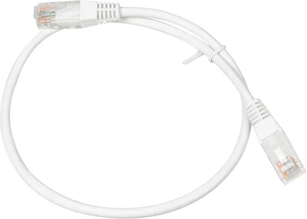 LANMASTER Кабель для интернет-соединения, 0.5 м, белый