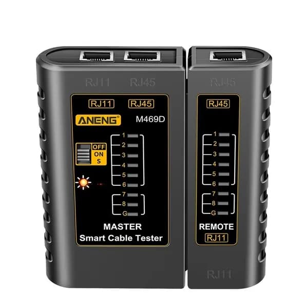 M469D RJ45 Тестер кабеля LAN Сетевой RJ11 RJ12 A