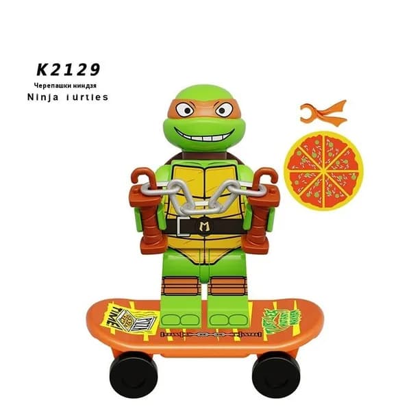 Минифигурка "Черепашки-ниндзя " совместим с конструкторами лего (K2129)
