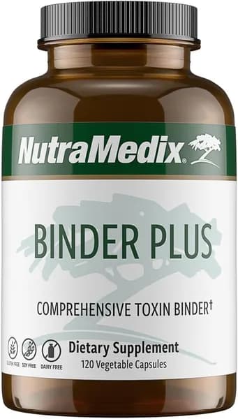NutraMedix Binder Plus - Комплексный связыватель токсинов и детоксификатор тела