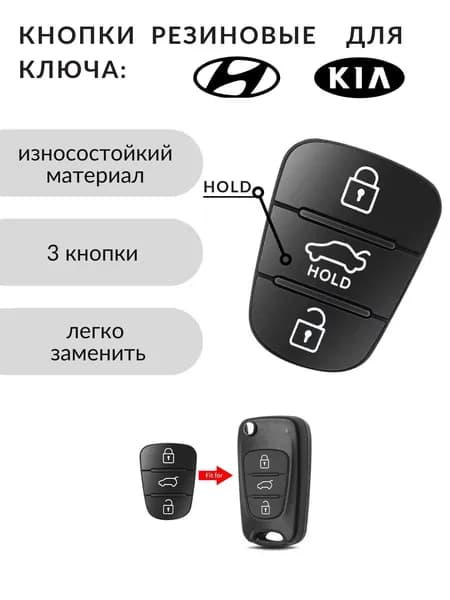 KIA/Hyundai кнопки ключа зажигания