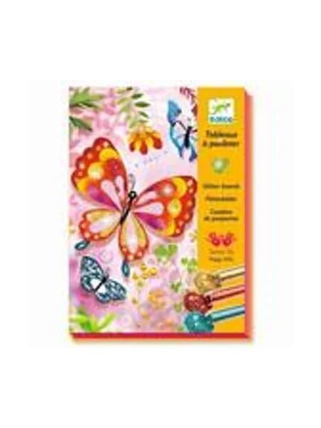 DJECO DJ09503 Glitzersand Schmetterlinge набор для рисования
