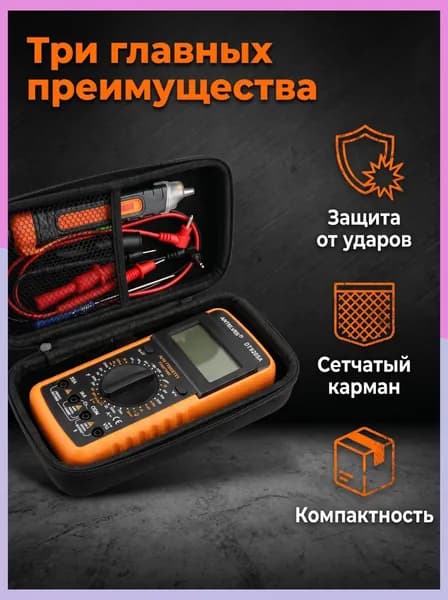 Сумка для мультиметра, Сумка для инструментов, Ящик для хранения тестовых проводов-YG-CJ-0507