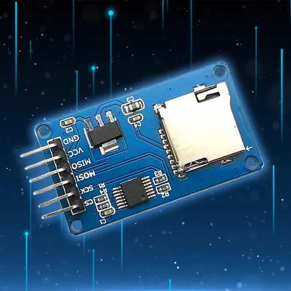 Модуль для карты microSD с интерфейсом SPI и стабилизатором 3,3 В