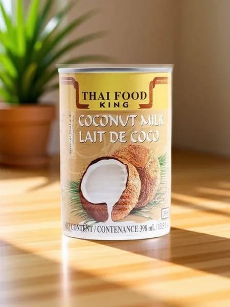 Кокосовое молоко Thai Food King, 400 мл, Таиланд