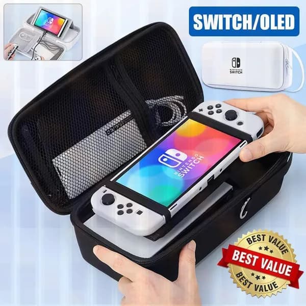 Защитный Чехол Для Nintendo Switch Oled,Сумка Футляр Для Игровой Приставки