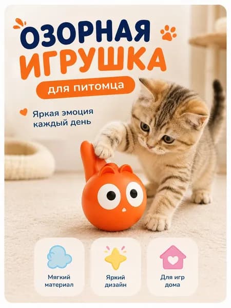 Пищащая игрушка для собак на любой вкус, для активных игр и здоровья зубов, 4 забавных дизайна
