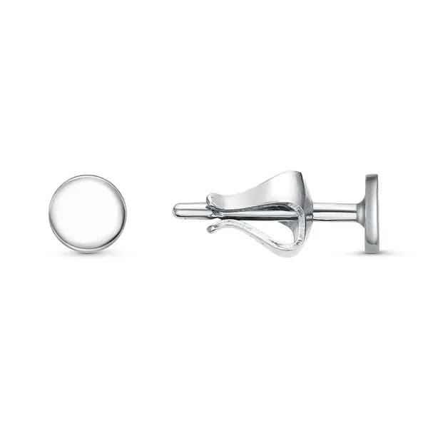 Серьги гвоздики из серебра
