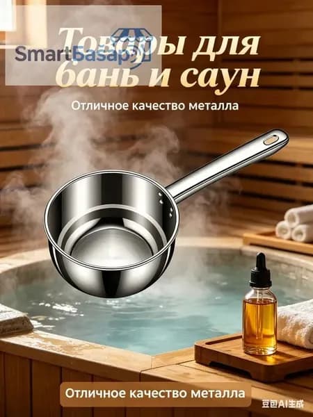 Бондарное изделие для бани Шайка, 1.6 л
