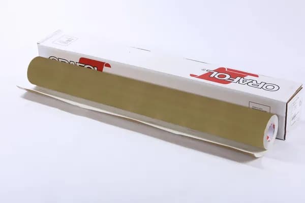 Пленка самоклеящаяся Oracal 641 M 091 1*50 м золотистая, матовая, рулон