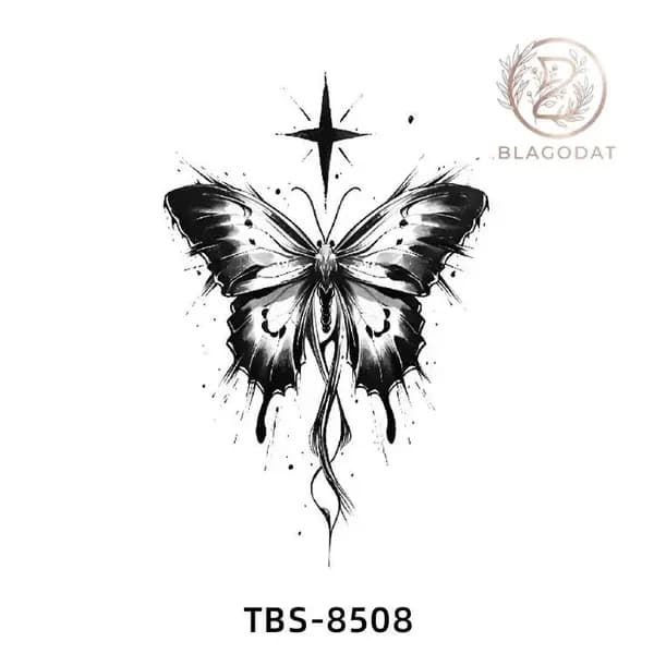 Долговременная татуировка цепи из натурального сока. Флеш-тату проявляющаяся в течении 72 часа. Реалистичная стойкая и безопасная временная татуировка для мужчин и женщин