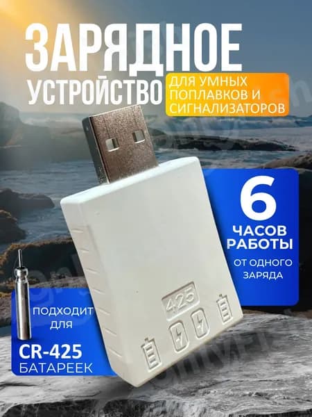 Зарядное устройство для аккумуляторов светящихся поплавков и сигнализаторов