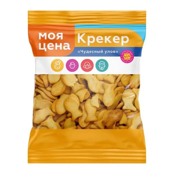 Крекер Чудесный улов Моя цена 250г