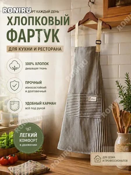 Фартук кухонный  1шт