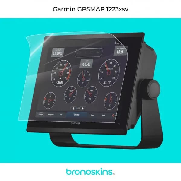 Матовая защитная пленка на экран навигатора Garmin GPSMAP 1223xsv