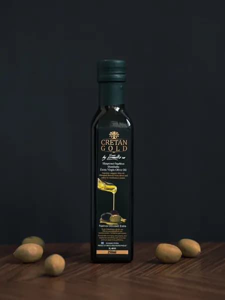 Оливковое масло Cretan Gold Extra Virgin, Нерафинированное, 250 мл