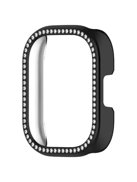 (1 шт.) Однорядная дрель Redmi Watch5 Lite с полой защитной оболочкой-черный с гальваническим покрытием