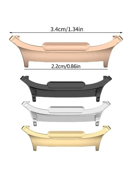 (1 набор) Металлические коннекторы для Watch Ultra 47mm, 24 мм, золотые